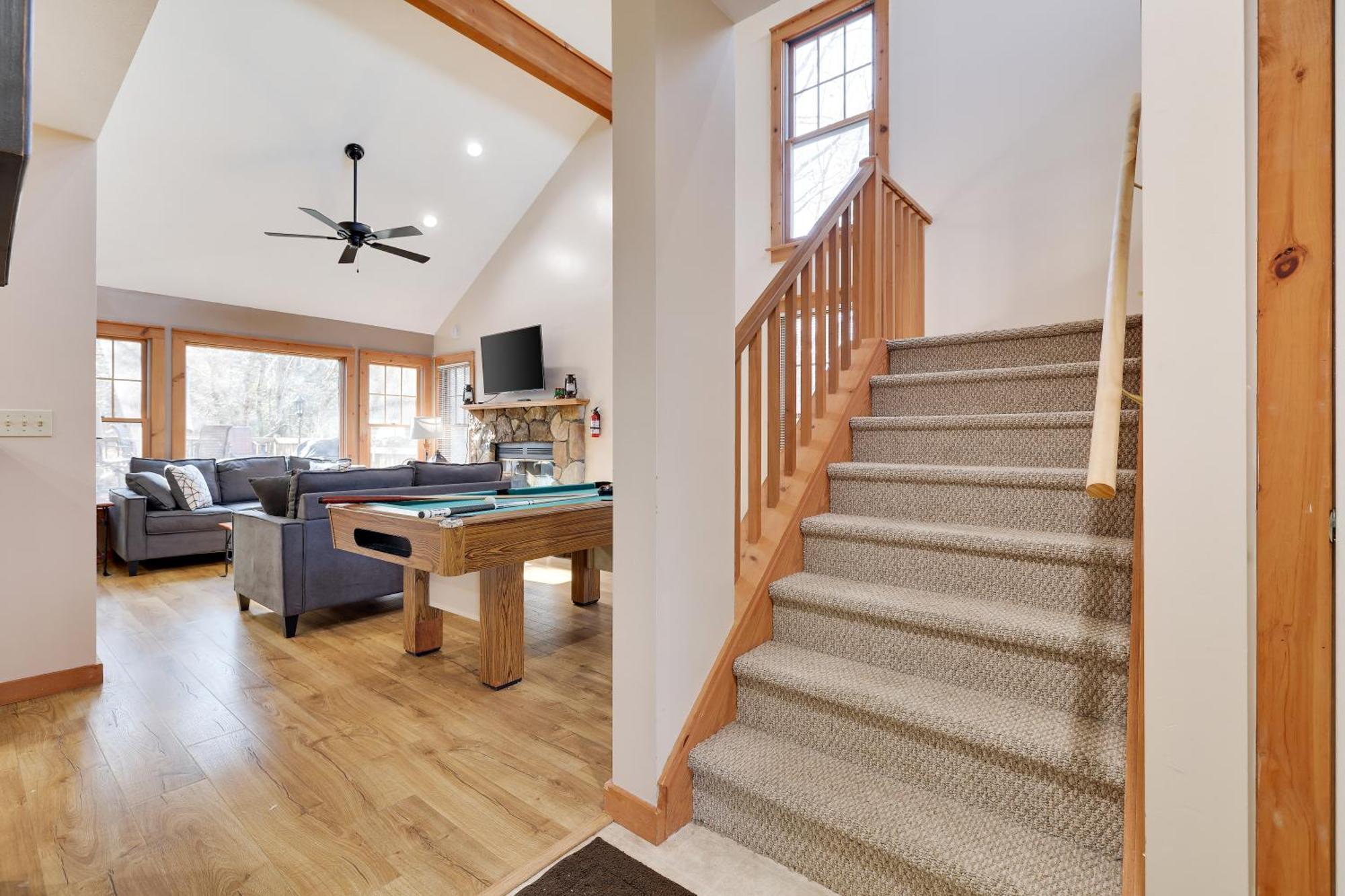 Pocono Mountain Home , Hot Tub- 1 Mile To Skiing! Tannersville Luaran gambar