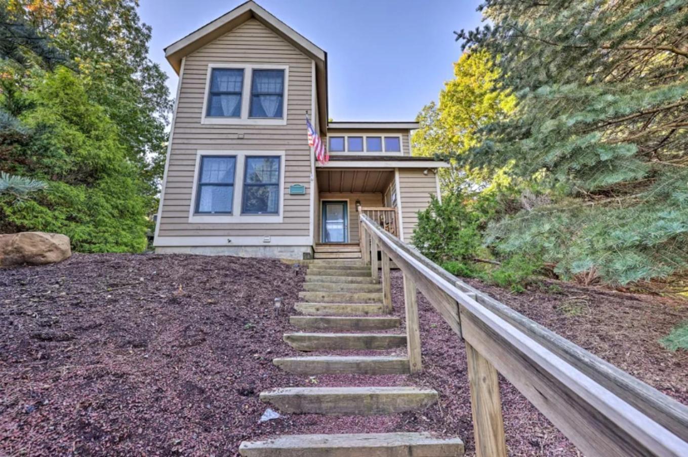 Pocono Mountain Home , Hot Tub- 1 Mile To Skiing! Tannersville Luaran gambar
